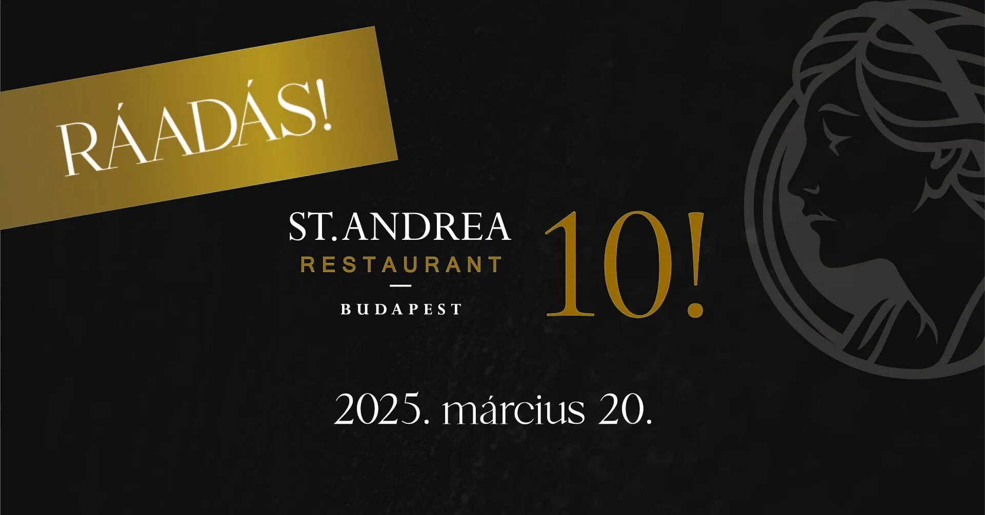 RÁADÁS! ST. ANDREA RESTAURANT 10!