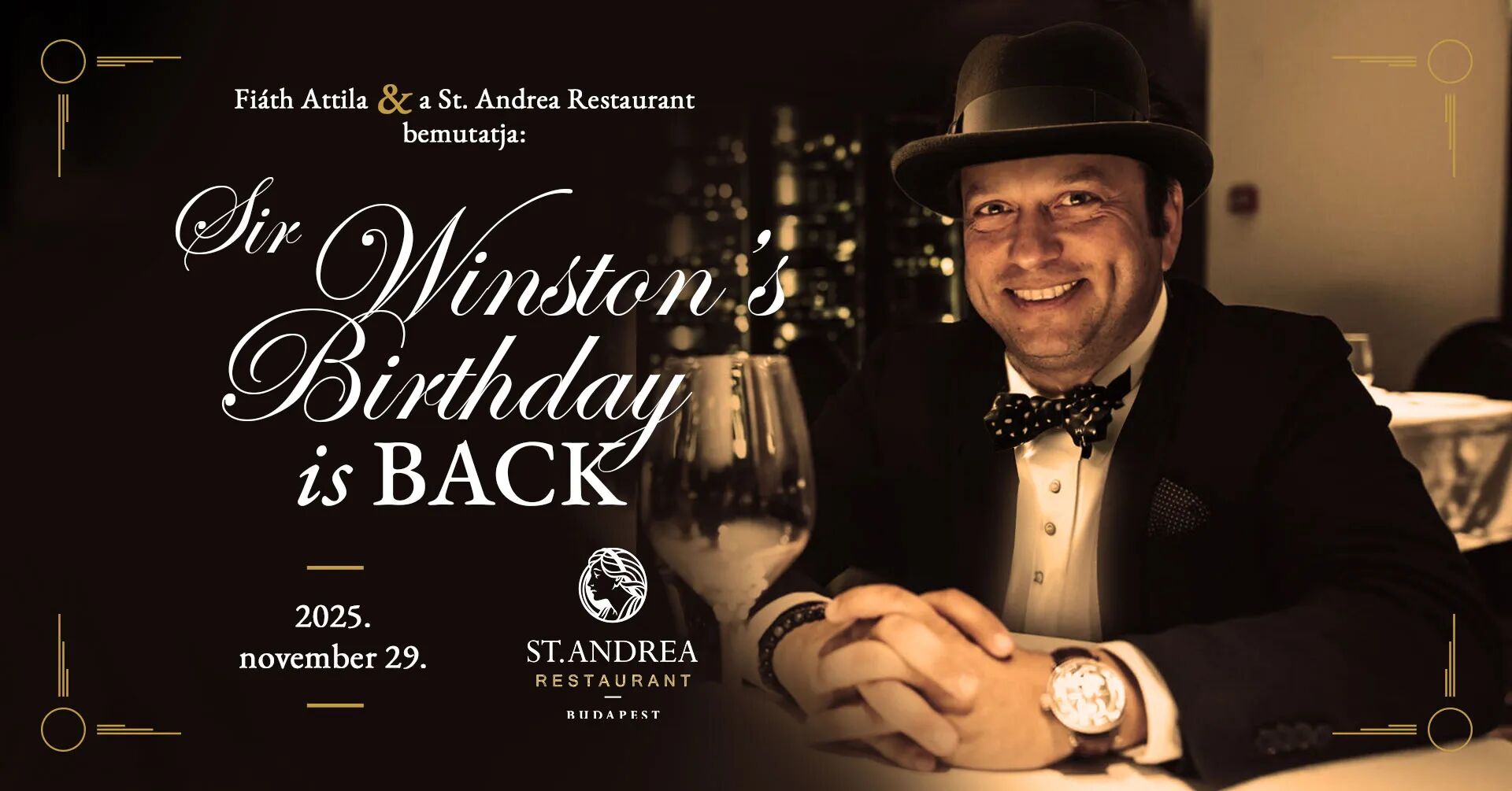 SIR WINSTON CHURCHILL IS BACK