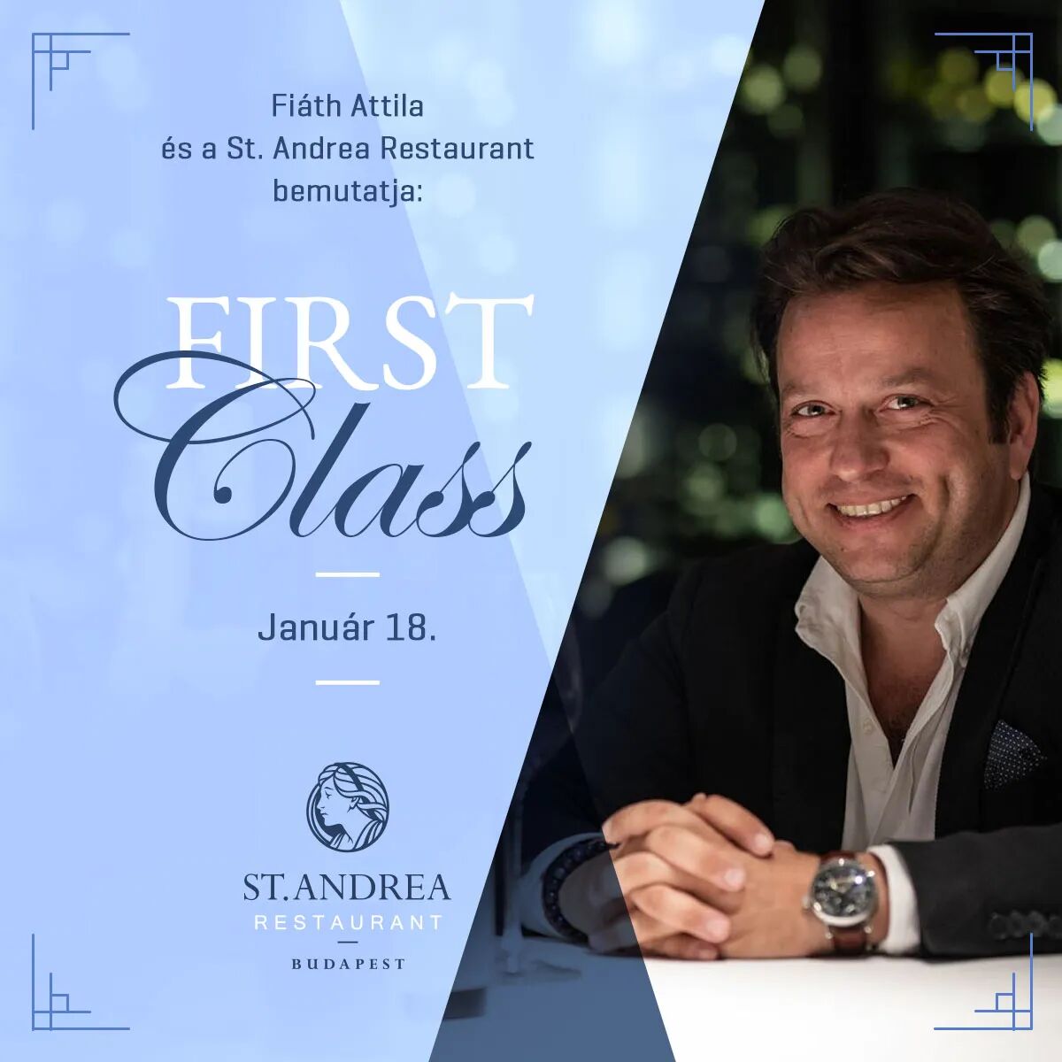 FIRST CLASS Fiáth Attilával: Blancs et Noirs