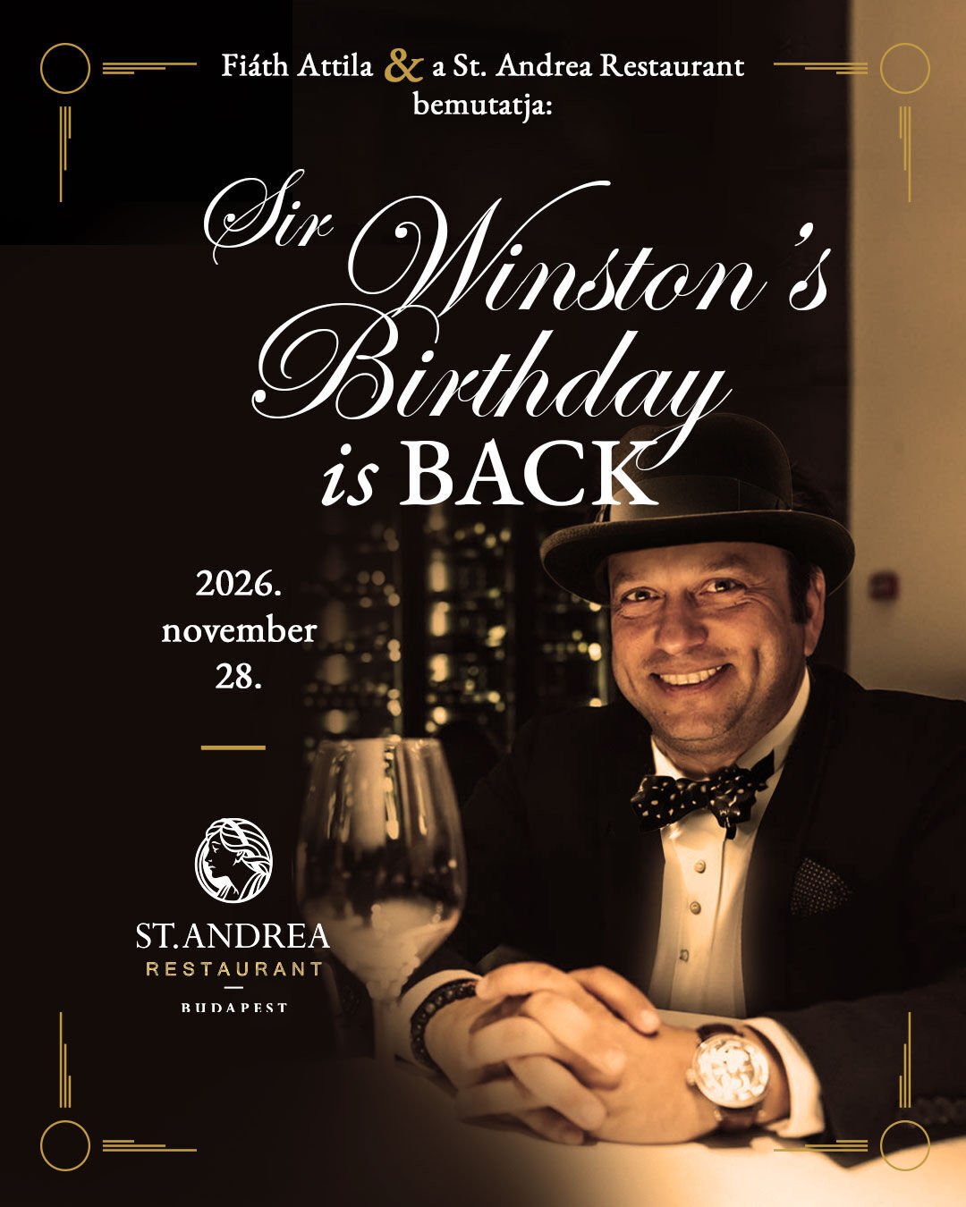 Sir Winston’s Birthday IS BACK AGAIN! 