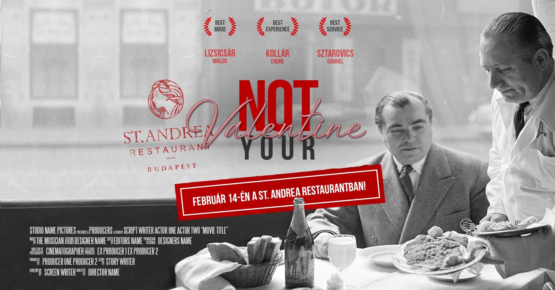 NOT Your Valentine!  a St. Andrea Restaurantban